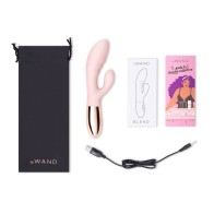 Le Wand Blend Double-Motor Silicone Rabbit Vibrator Rose Gold