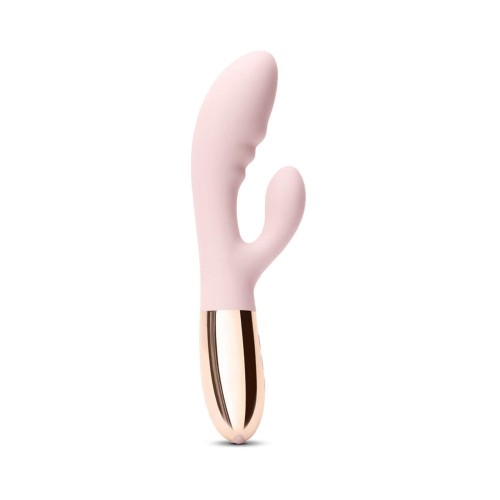 Le Wand Blend Vibrador de Silicona con Doble Motor Rosa Oro