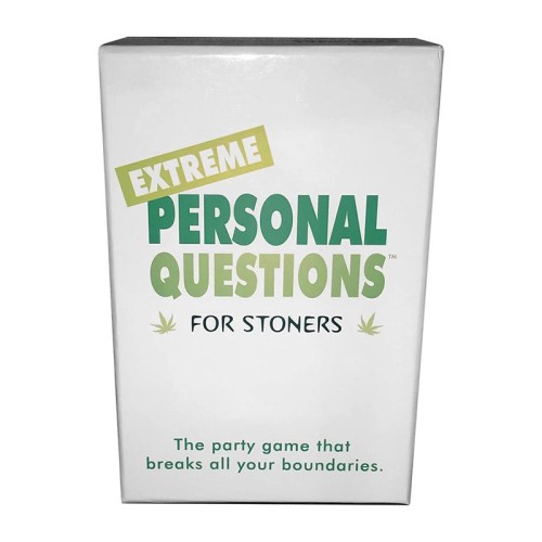 Extreme Personal Questions for Stoners - Party Game