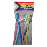 All Dicks Naughty Straws for Fun Gatherings