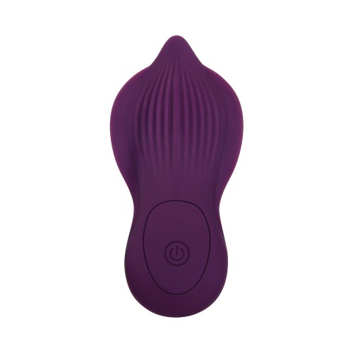 Gender X Velvet Hammer Rechargeable Remote-Controlled Thumping Thrusting Dual Stimulator Purple