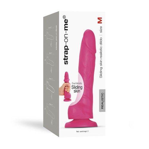 Dildo Realista de Silicona de Doble Densidad Strap-On-Me