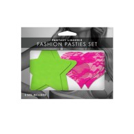 Fantasy Lingerie Neon Pasties Pack