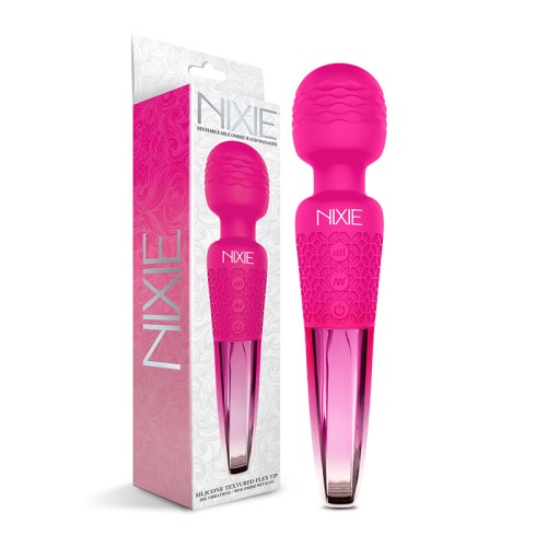 Nixie Pink Ombre Wand Massager