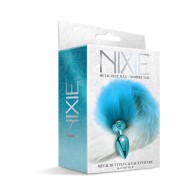 Nixie Metal Butt Plug With Ombre Tail