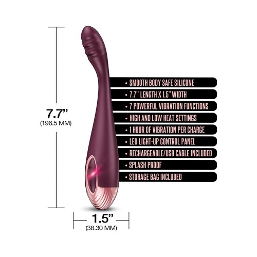 Masajeador G-Spot Calentable Recargable Zola