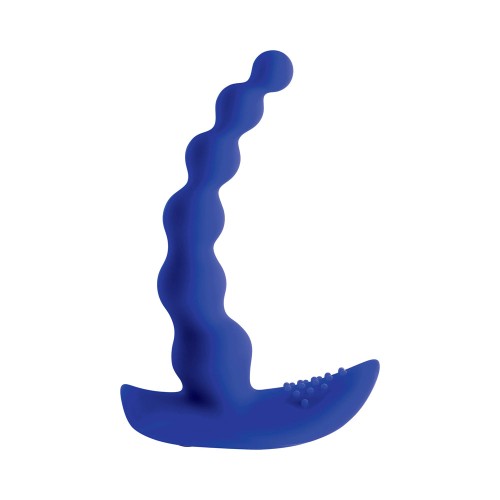 Vibrador Gender X Beaded Placer con Control Remoto Azul