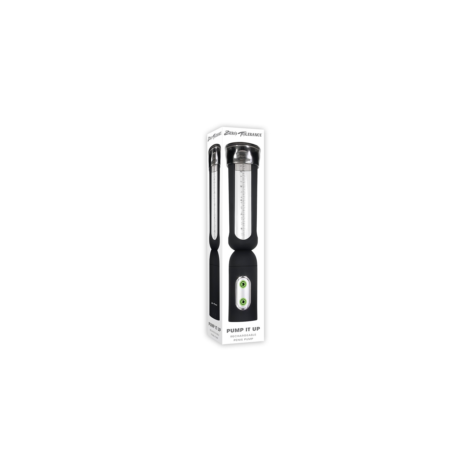 Zero Tolerance Rechargeable Penis Pump Black - Enhance Size & Power