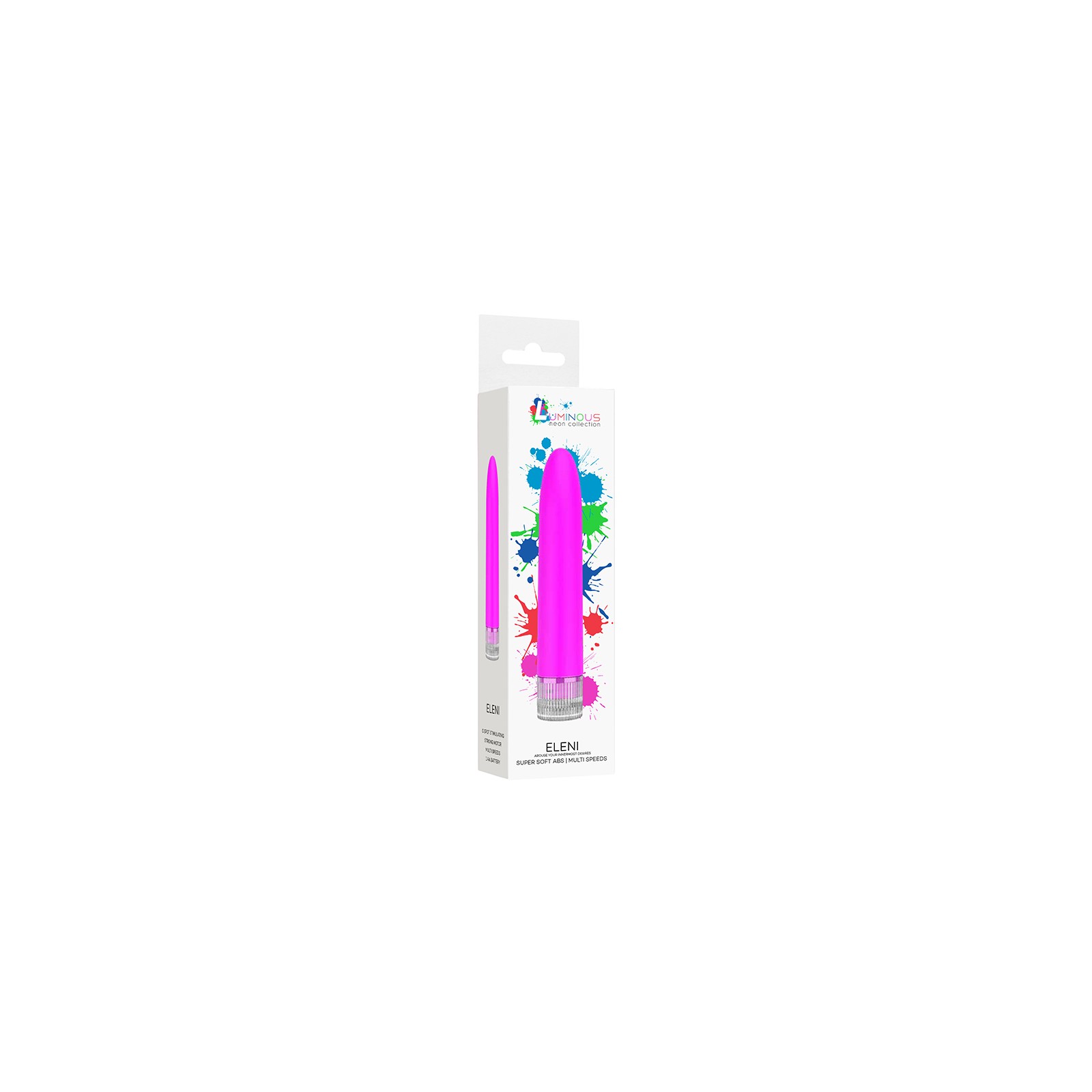 Luminous Eleni 10-Speed Slimline Vibrator in Fuchsia