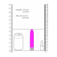 Vibrador Slimline Luminous Eleni de 10 Velocidades en Fucsia