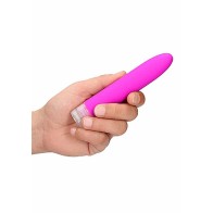 Vibrador Slimline Luminous Eleni de 10 Velocidades en Fucsia