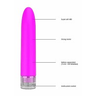 Vibrador Slimline Luminous Eleni de 10 Velocidades en Fucsia