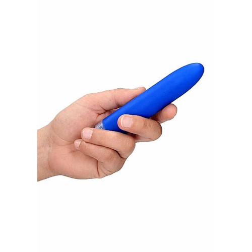 Vibrador Slimline Luminosa Eleni 10 Velocidades Azul Real