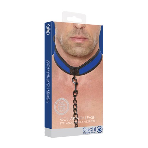 Collar y Correa Ouch! Puppy Play - Esenciales para Juego de Roles