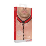 Ouch Puppy Play Collars and Leash Set