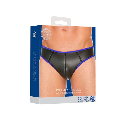 Jockstrap Azul Neopreno Ouch! Puppy Play L/XL