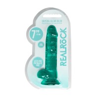 Dildo Realista Crystal Clear de 7 in