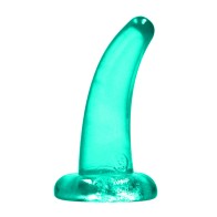 Crystal Clear Curved Dildo