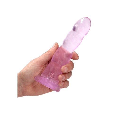 Dildo Retorcido RealRock 7 in - Diversión Cristalina