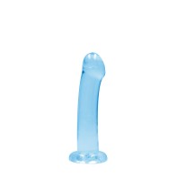 Dildo Transparente RealRock de 7 Pulgadas con Ventosa