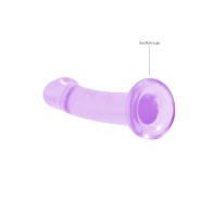 Dildo RealRock Crystal Clear de 7 in. con Ventosa