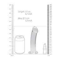 Dildo RealRock Crystal Clear para Sensaciones Exquisitas