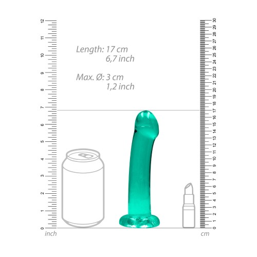 RealRock Crystal Clear Dildo with Suction Cup for Pleasure