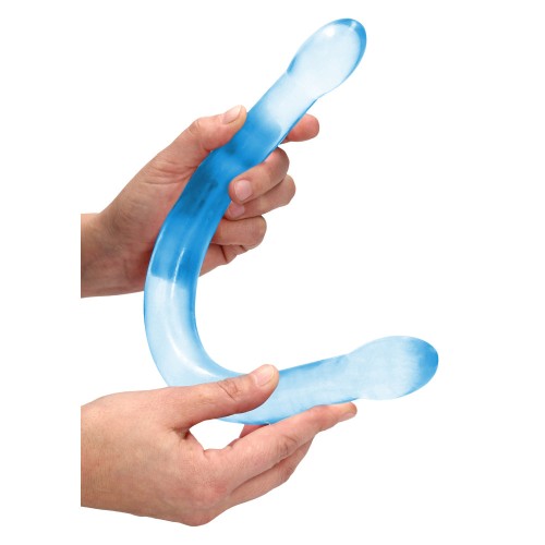 RealRock Crystal Clear 17 in. Double Dildo for Ultimate Fun