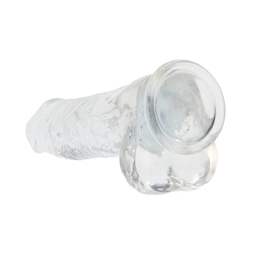 Dildo RealRock Crystal Clear de 10 in.