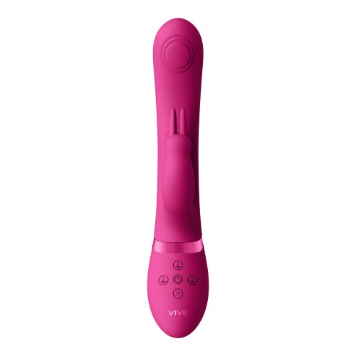 Vibrador Conejito Dual de Olas Pulsantes VIVE MAY