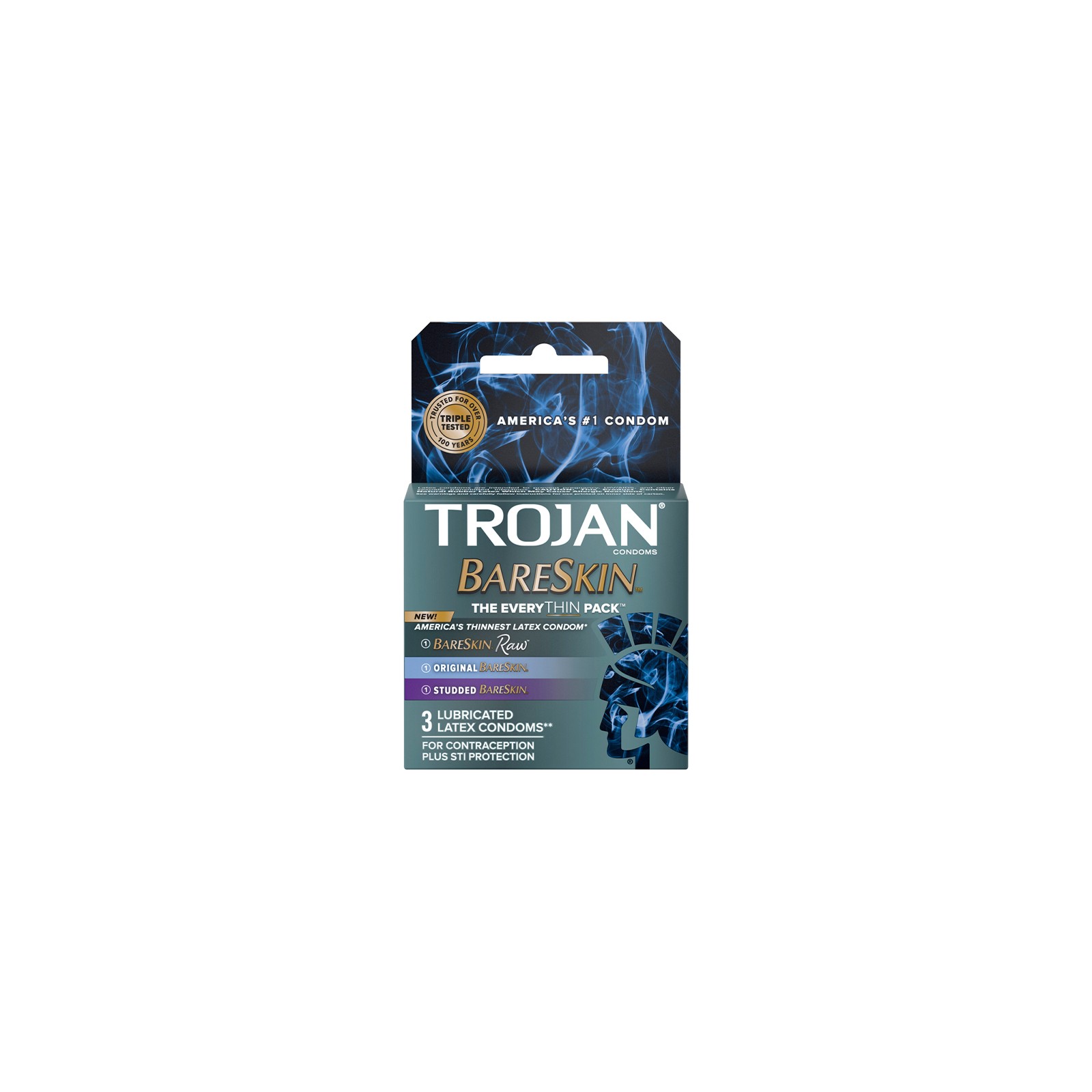 Condones Trojan Bareskin EveryThin 3-Pack