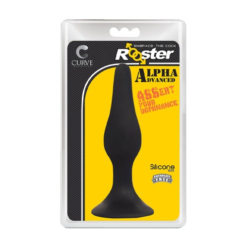 Curve Toys Rooster Alpha Advanced Anal Plug for Pleasure