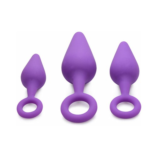 Gossip Rump Ringers 3-Piece Silicone Anal Plug Set