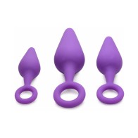 Gossip Rump Ringers Set de 3 Plug Anal de Silicona