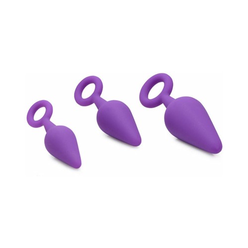 Gossip Rump Ringers 3-Piece Silicone Anal Plug Set