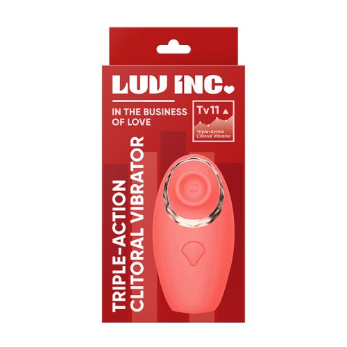 Triple-Action Clitoral Vibrator by Luv Inc