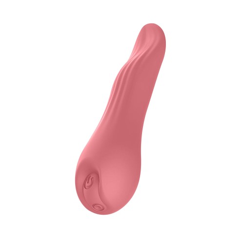 Luv Inc Tv23 Rechargeable Tongue Vibrator Coral