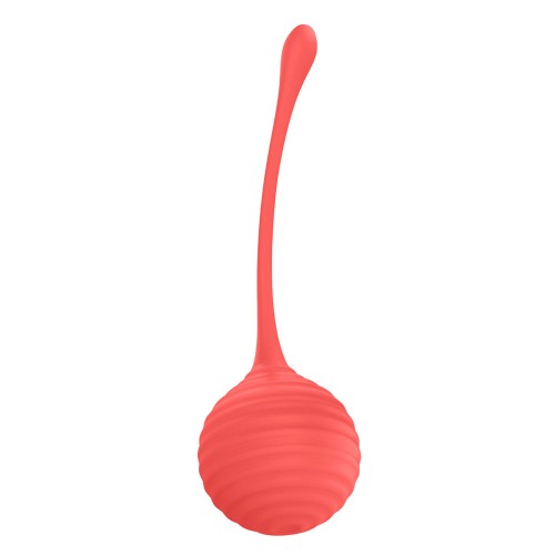 Set de Bolas Kegel Ribeteadas de Silicona Kg88 Luv Inc Coral