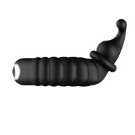 Forto F-24 Anillo Vibrador Recargable Negro - Placer Supremo