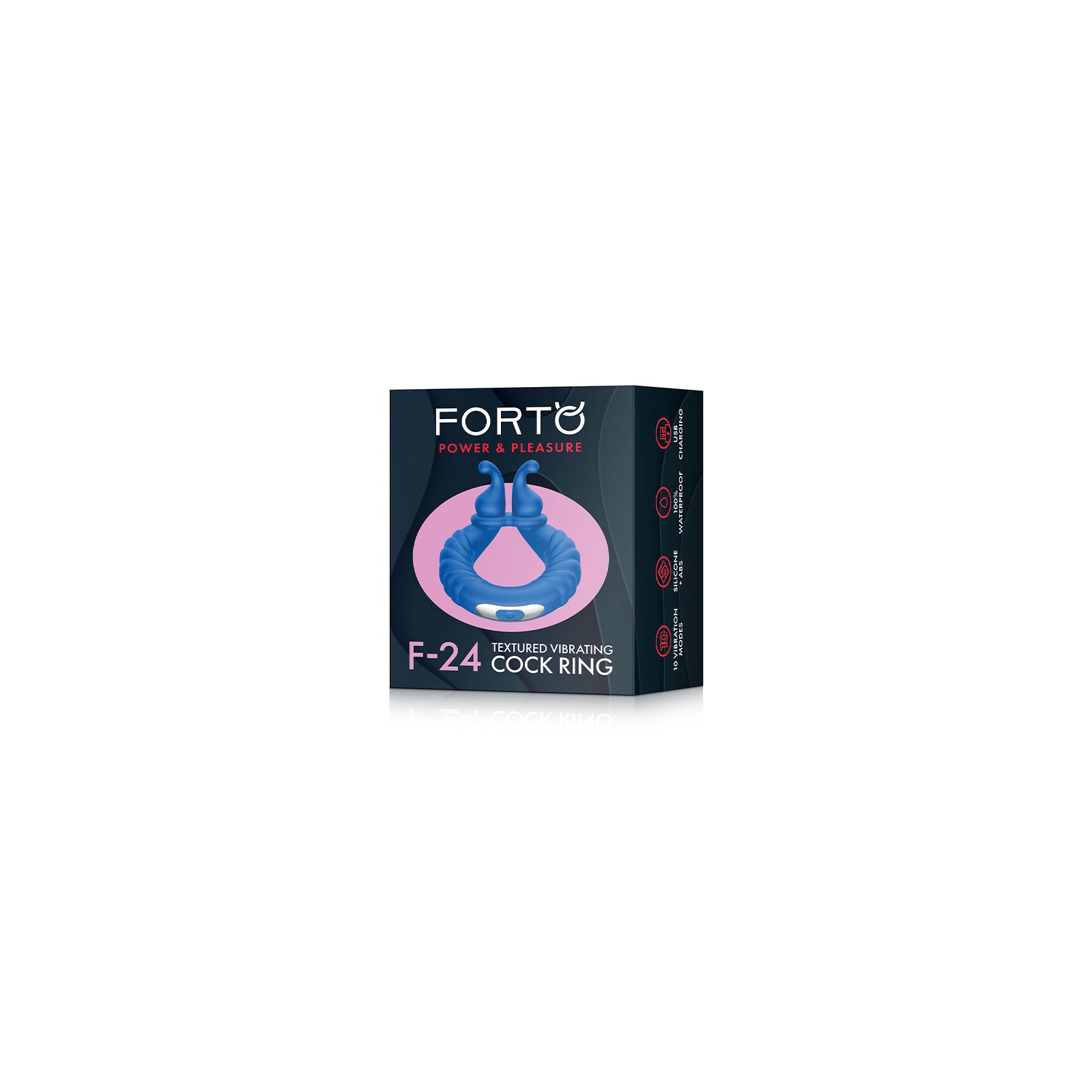 Forto F-24 Rechargeable Vibrating Cockring