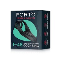 Forto F-48 Anillo Doble Vibrante de Silicona para el Placer