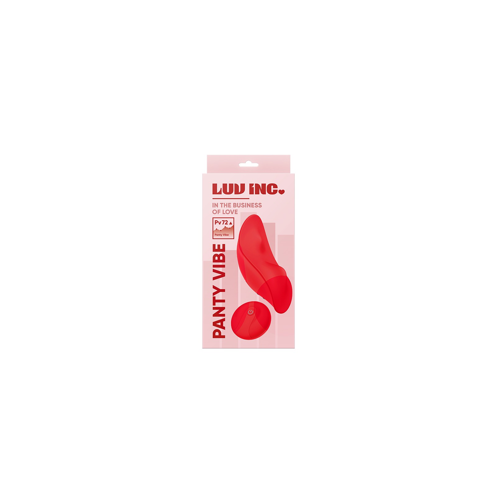 Luv Inc Rechargeable Panty Vibrator Remote Control