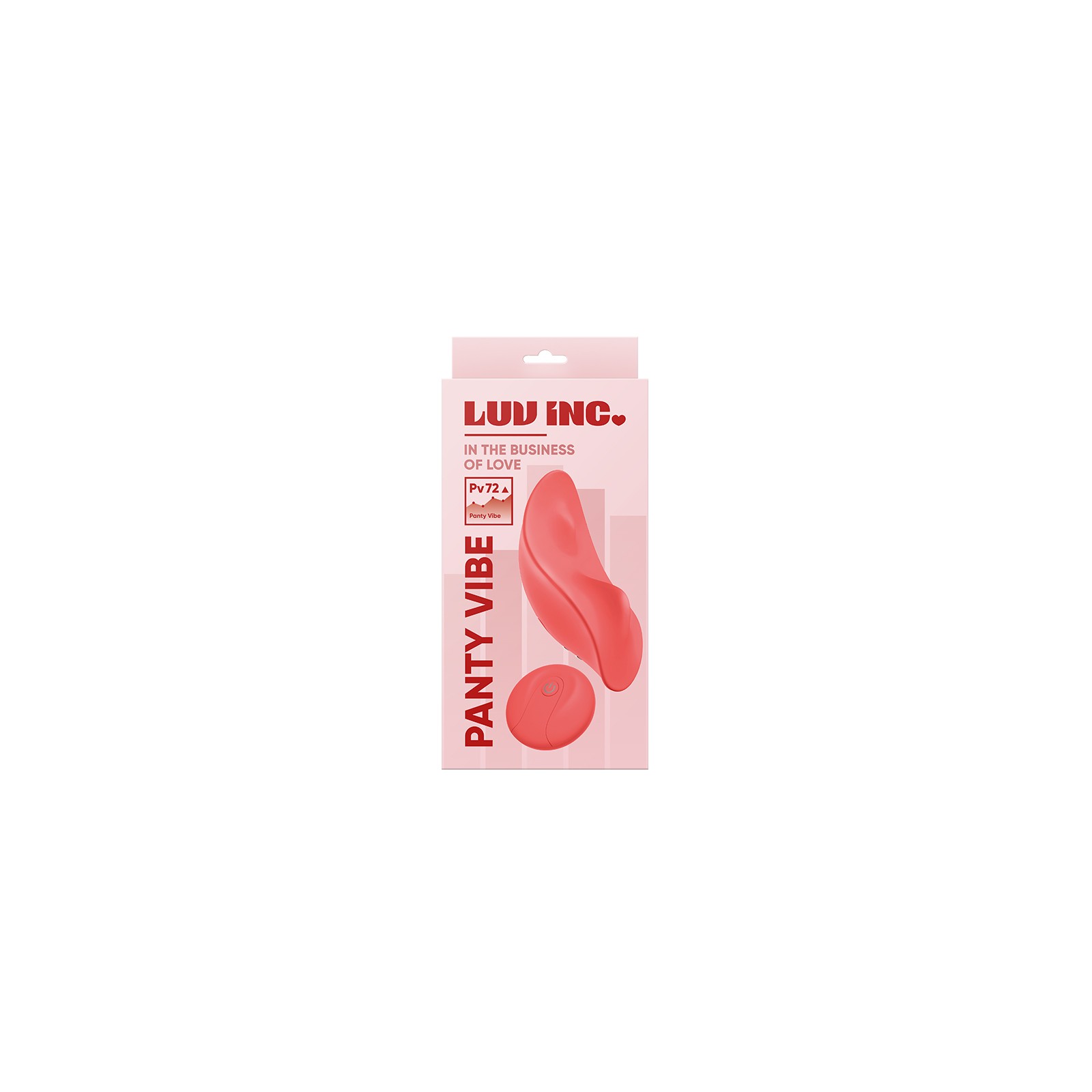 Luv Inc Pv72 Remote-Controlled Panty Vibrator Coral