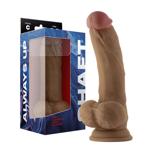 Dildo de Densidad Dual Shaft Modelo C para Placer Realista