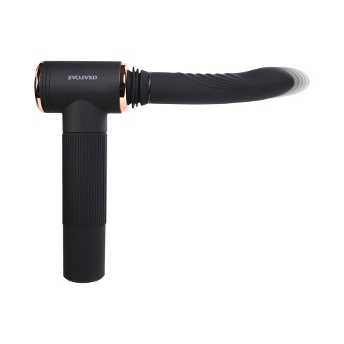 Rechargeable Thrusting Sex Machine with Heating