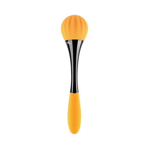 Vibrador de Varita Doble Puntero Gender X Sunflower Amarillo