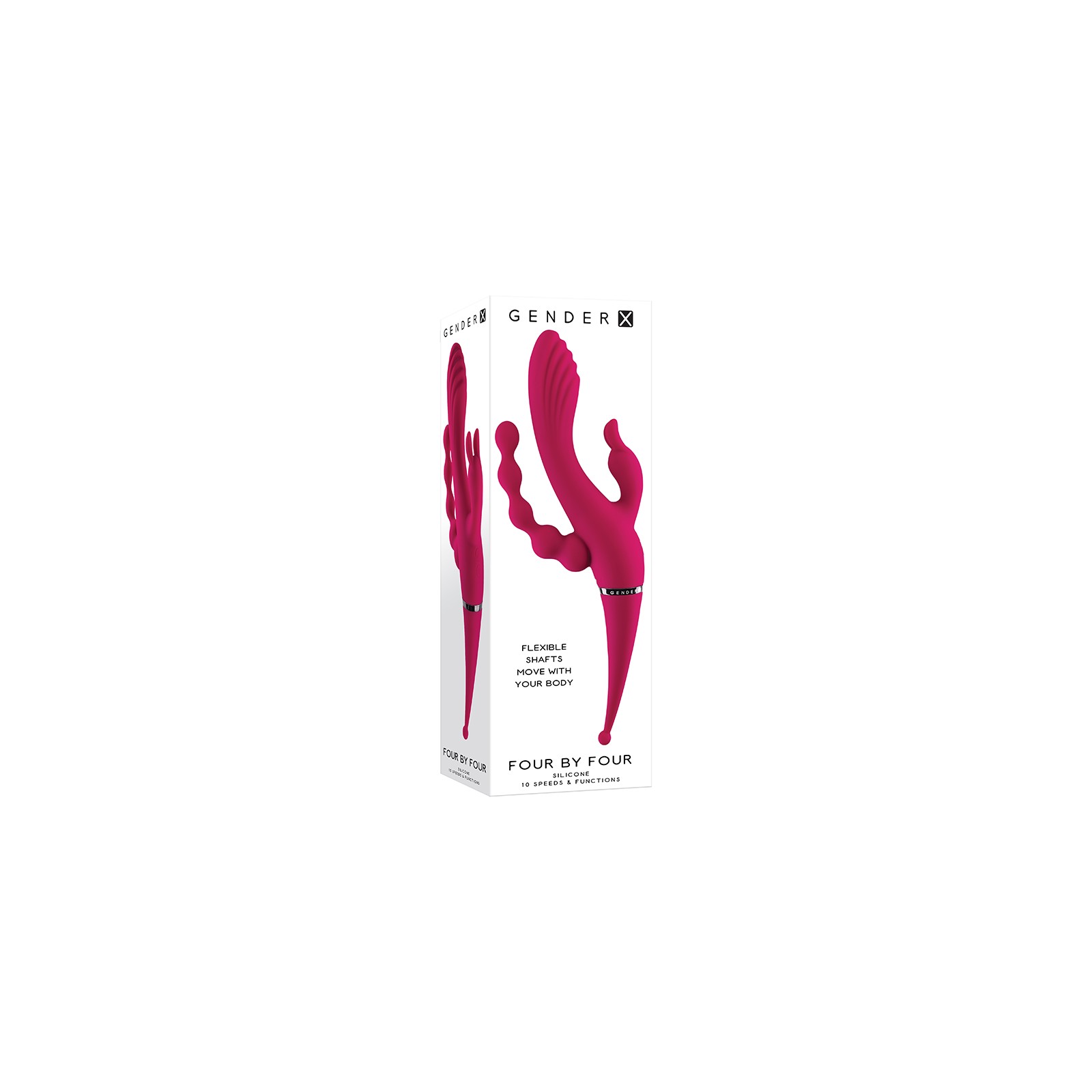 Vibrador Recargable Gender X Cuatro por Cuatro