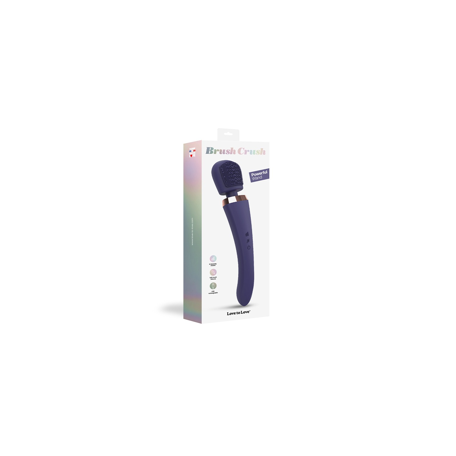 Vibrador de Varita Brush Crush Love to Love