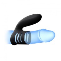 Love to Love We Ring Rechargeable Vibrating Cock Ring Black Onyx