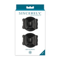 Sincerely Sportsheets Bow Tie Pasties - Elegant Accents